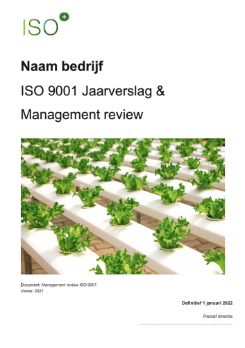 ISO+ Management review ISO 9001