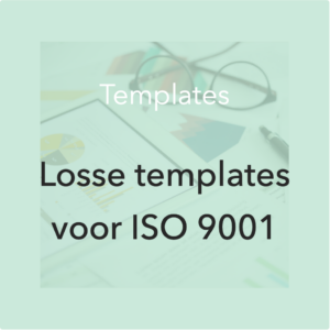 Losse templates ISO 9001