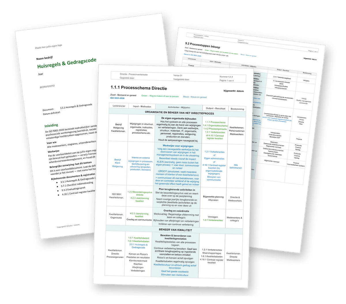 Productafb Wijzigingspakket ISO 9001 2026 2