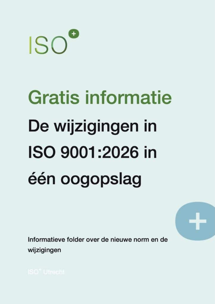 Productplaatje Wijzigingen gratis ISO 9001